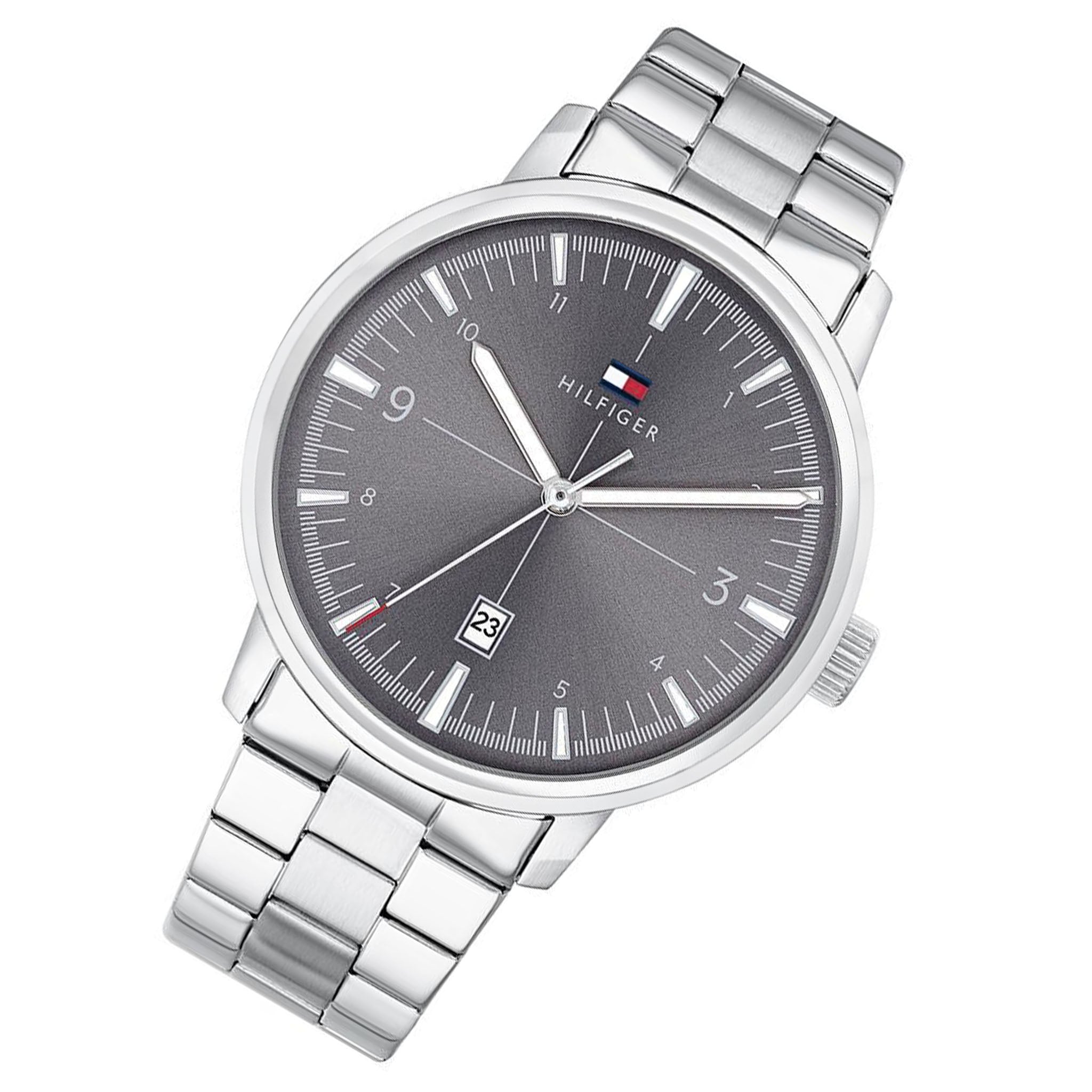 Tommy Hilfiger Essentials Silver Steel Men's Watch - 1791752