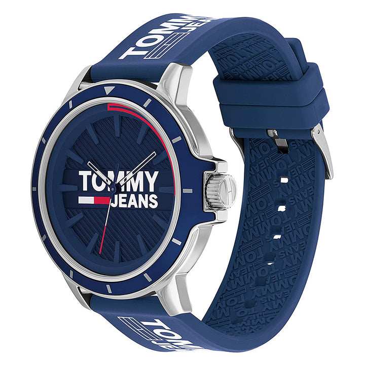 Tommy Hilfiger Navy Silicone Band Men's Watch - 1791825