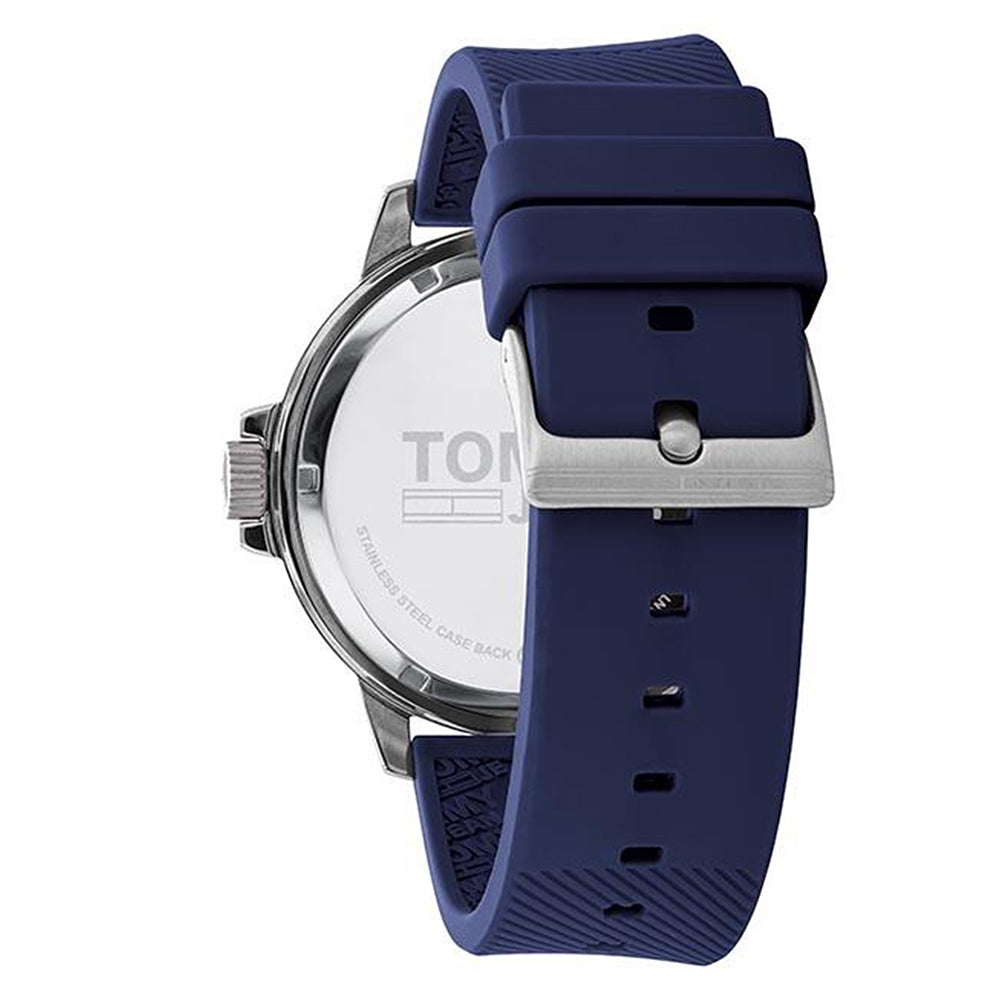 Tommy Hilfiger Navy Silicone Band Men's Watch - 1791825