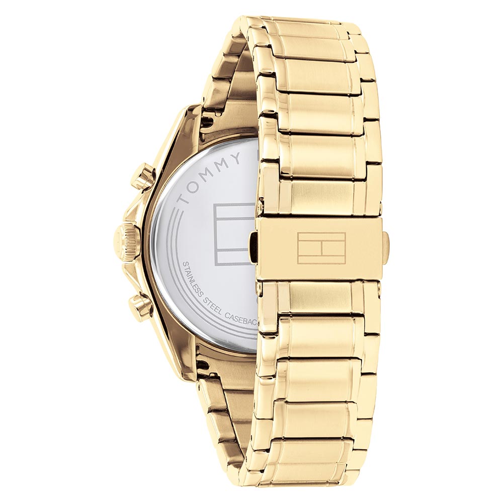 Tommy Hilfiger Gold Steel Men's Multi-function Watch - 1791834