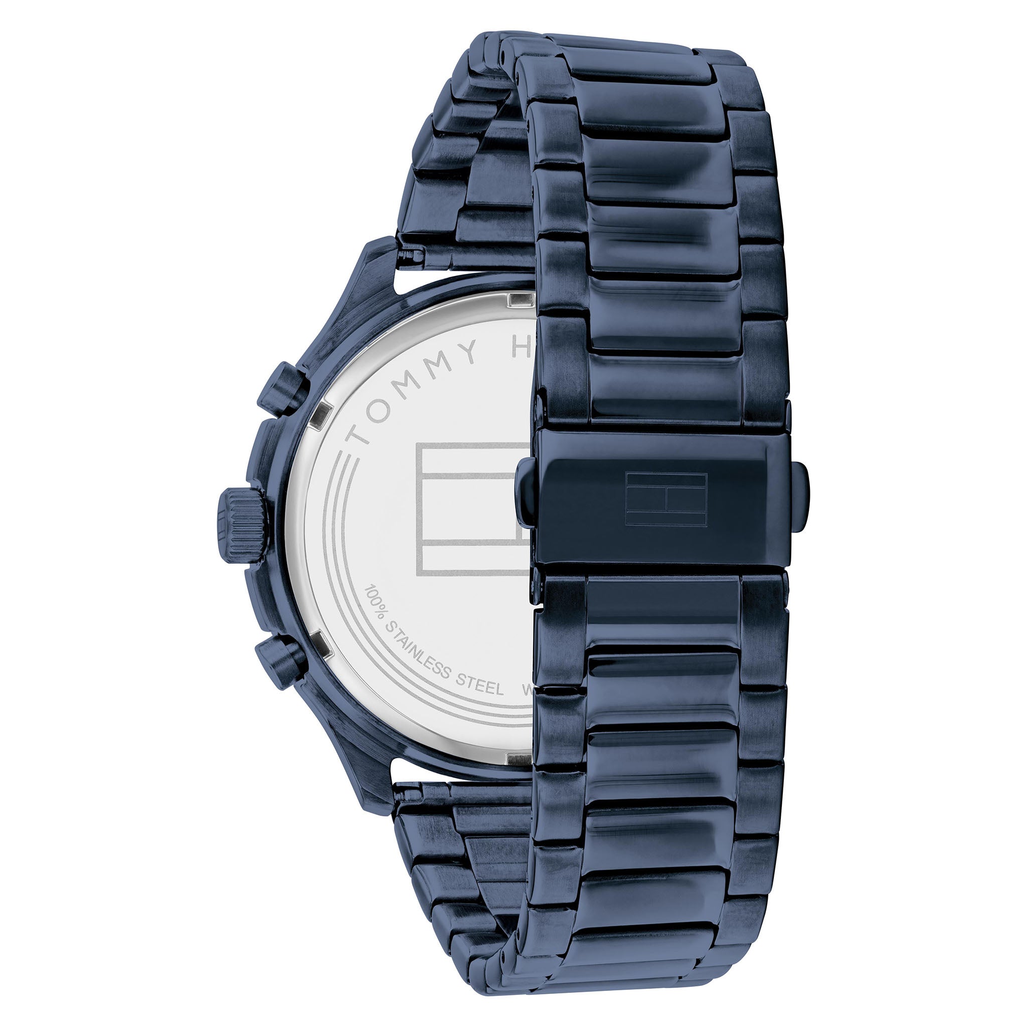 Tommy Hilfiger Blue Steel Navy Dial Men's Multi-function Watch - 1791853