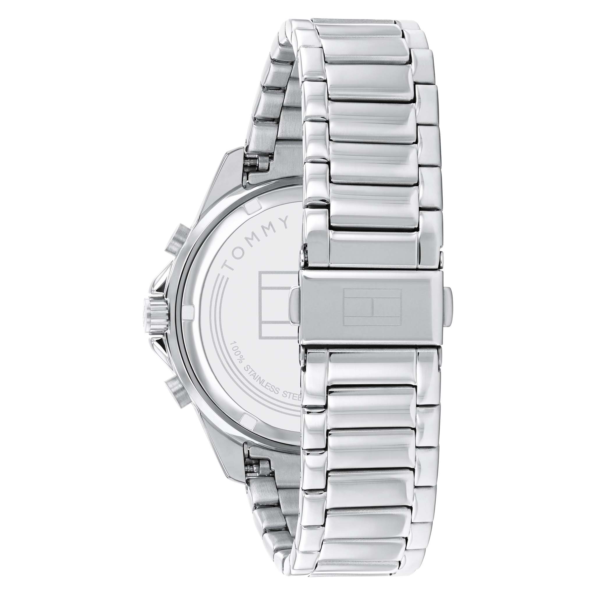 Tommy Hilfiger Silver Steel Grey Dial Men's Multi-function Watch - 1791857