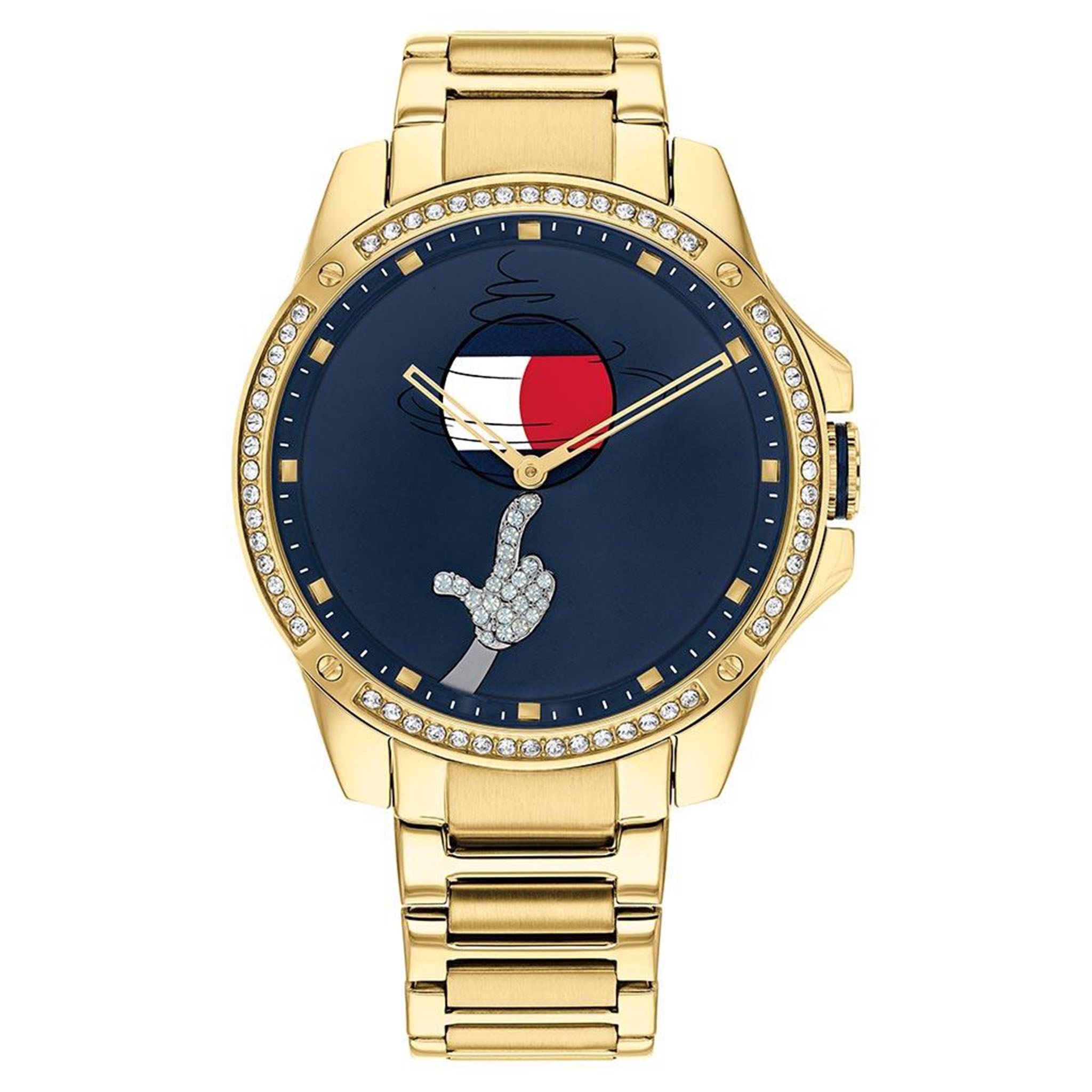 Tommy Hilfiger Looney Tunes Space Jam Gold Steel Men's Watch - 1791874