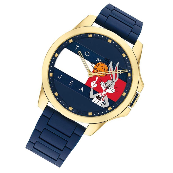 Tommy Hilfiger Looney Tunes Space Jam Navy Silicone Men's Watch - 1791875