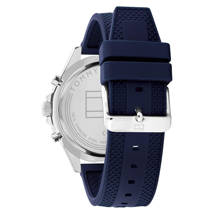 Tommy Hilfiger Blue Silicone Men's Multi-function Watch - 1791920