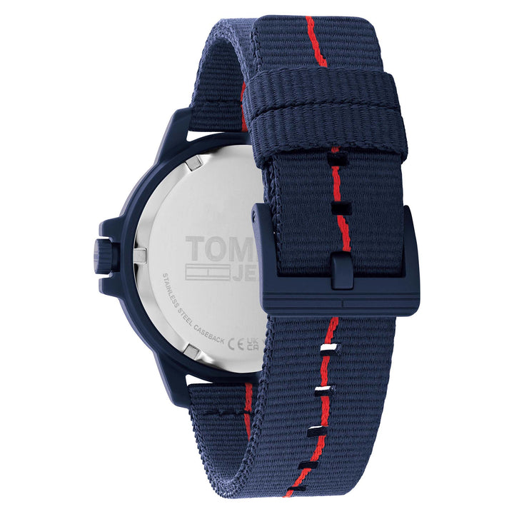 Tommy Hilfiger Fabric Band Navy Dial Men's Watch - 1791997