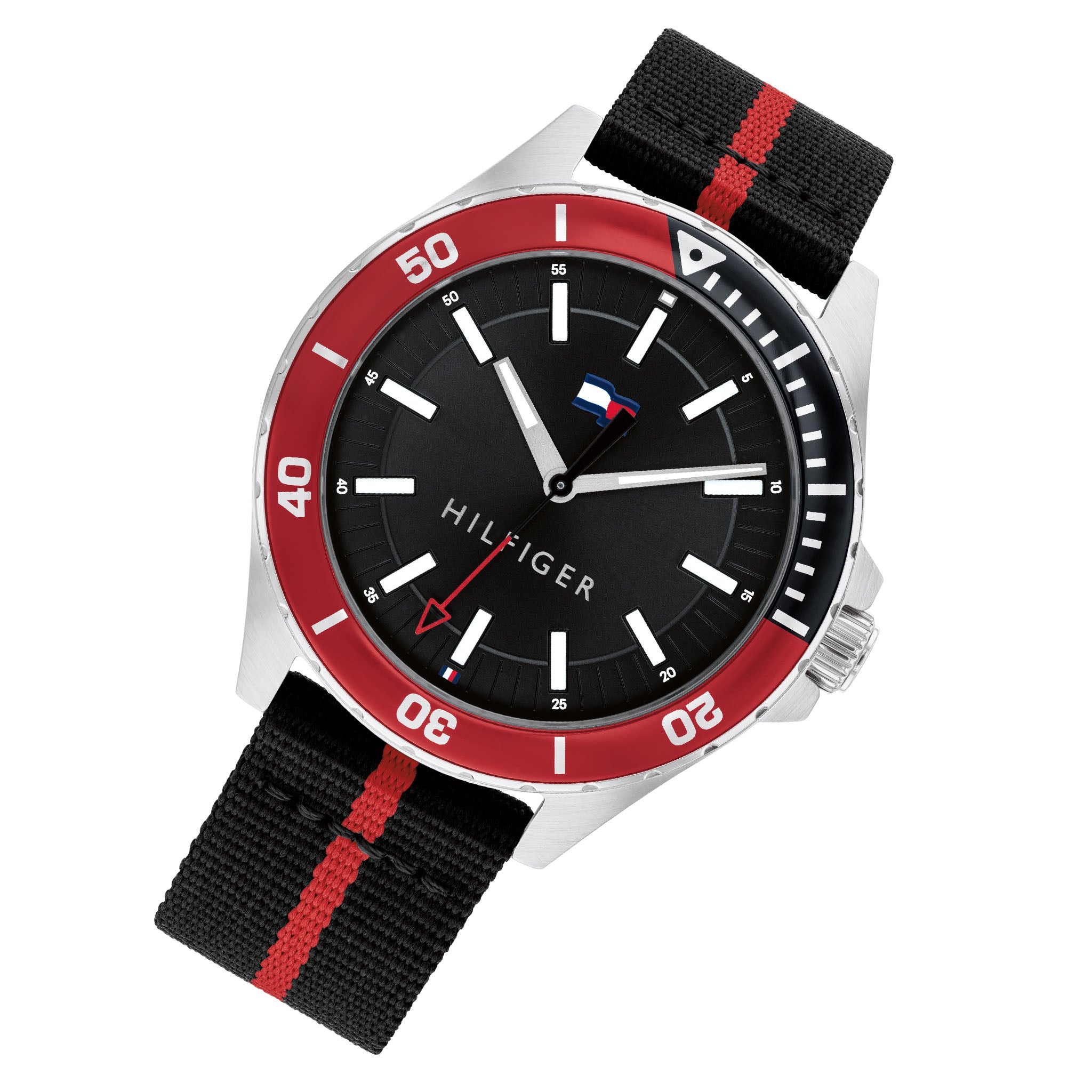 Tommy Hilfiger Black Nylon Men's Watch - 1792010