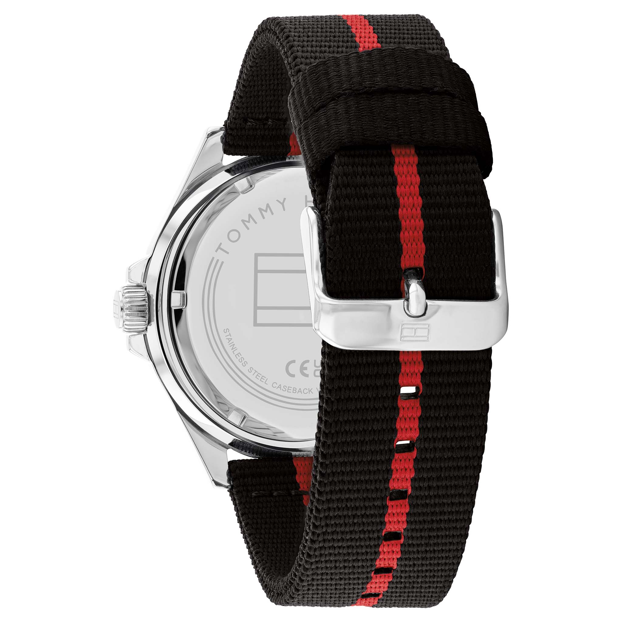 Tommy Hilfiger Black Nylon Men's Watch - 1792010