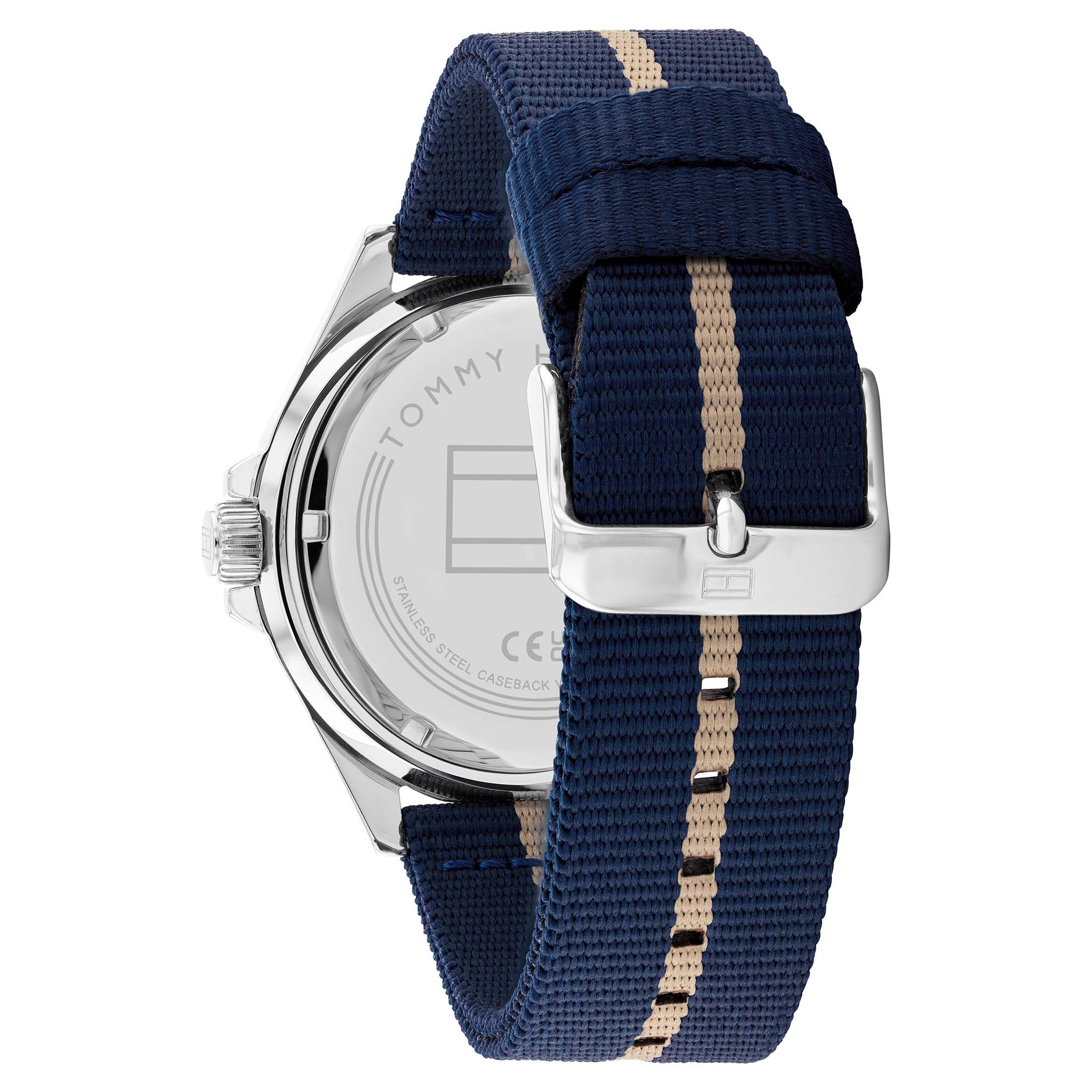 Tommy Hilfiger Blue Fabric Band Men's Watch - 1792011