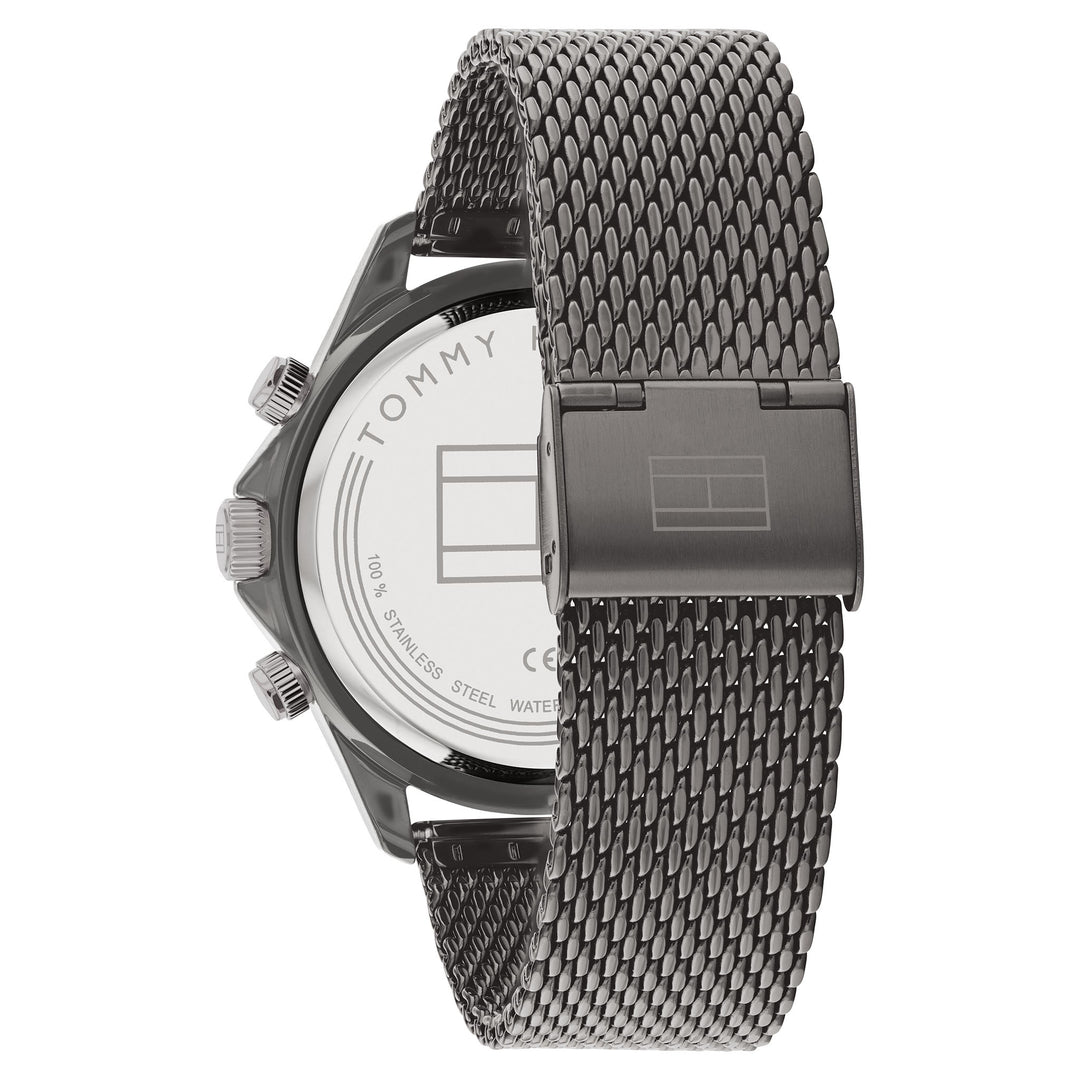 Tommy Hilfiger Grey Mesh Men's Multi-function Watch - 1792019