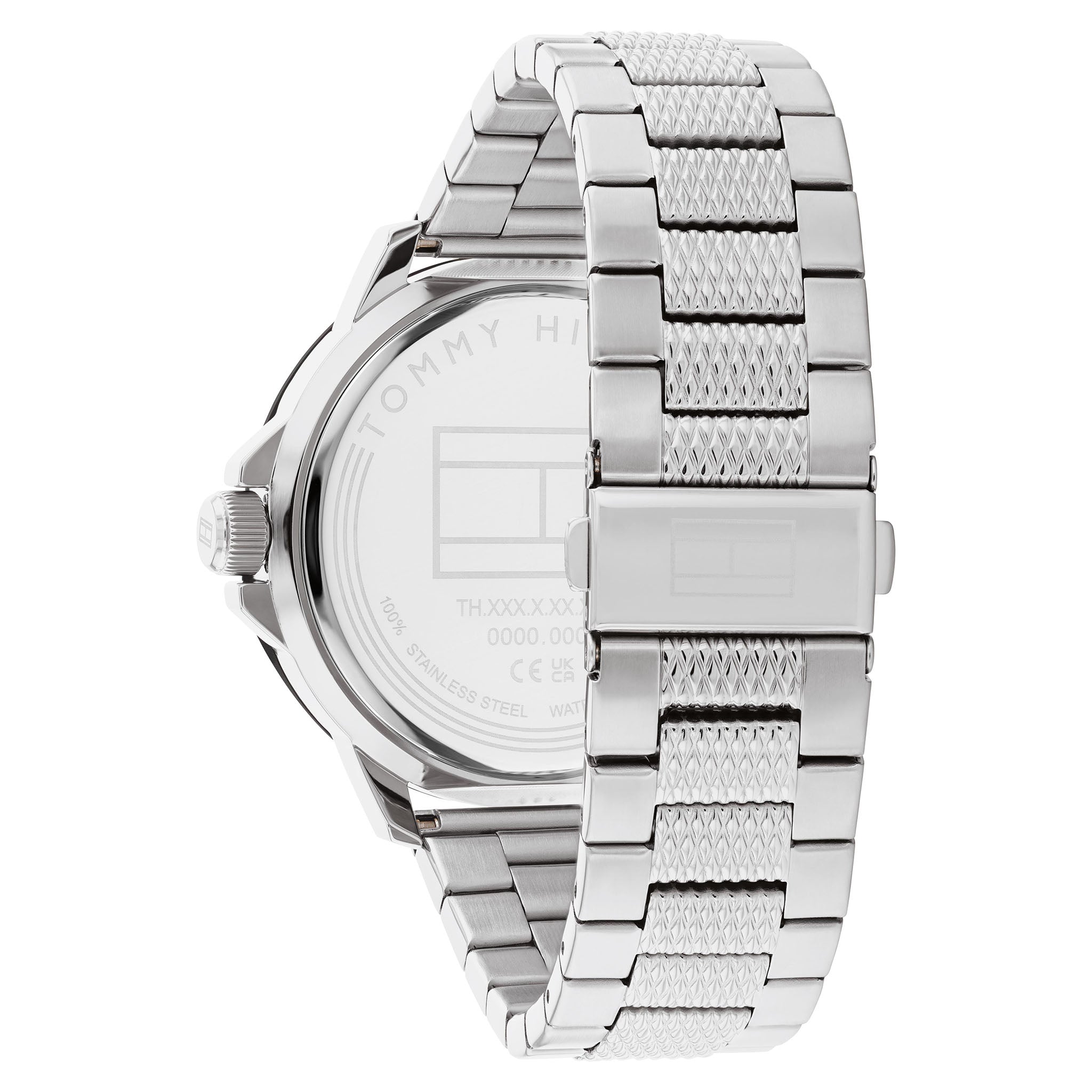 Tommy Hilfiger Stainless Steel Navy Dial Men's Watch - 1792024