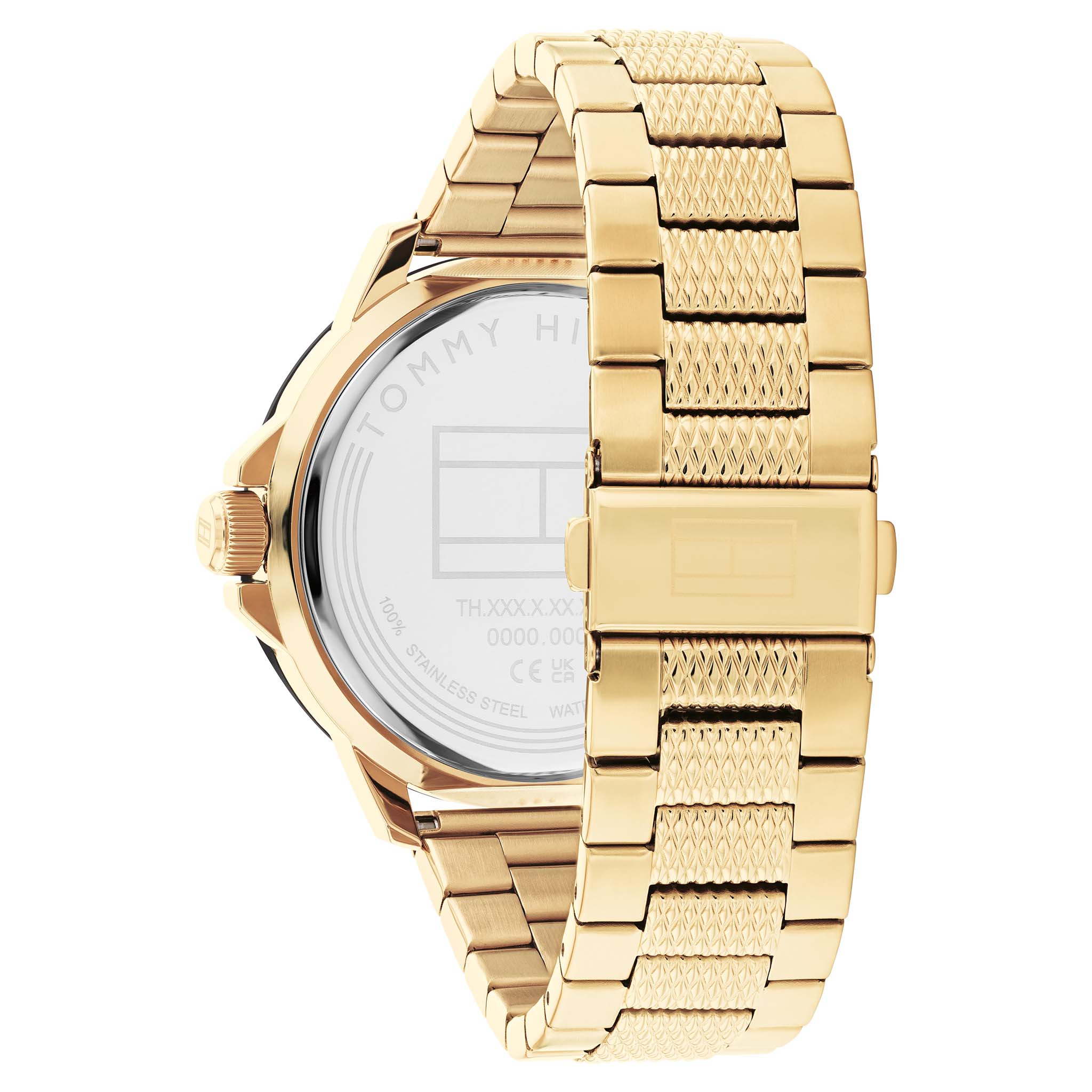 Tommy Hilfiger Gold Steel Light Gold Dial Men's Watch - 1792025