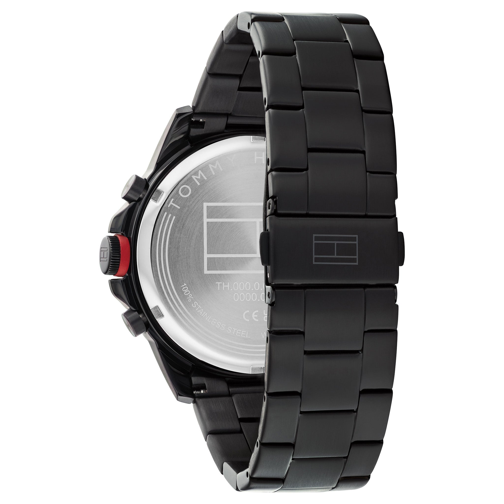 Tommy Hilfiger Black Dial Multi-function Men's Watch - 1792030