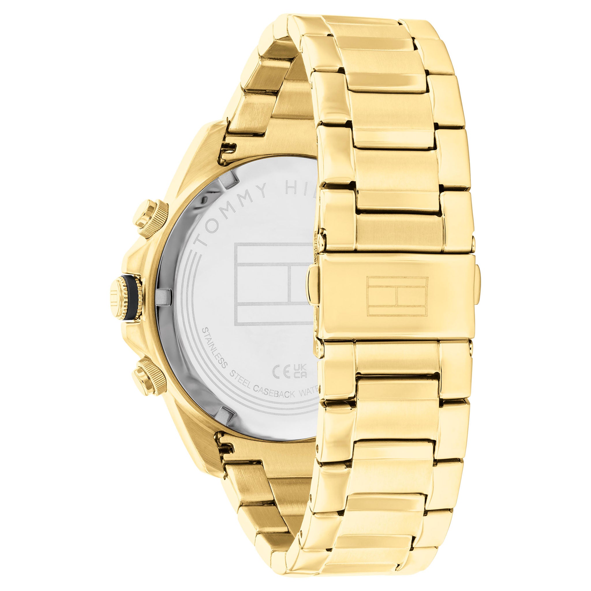 Tommy Hilfiger Gold Steel Multi-function Men's Watch - 1792060