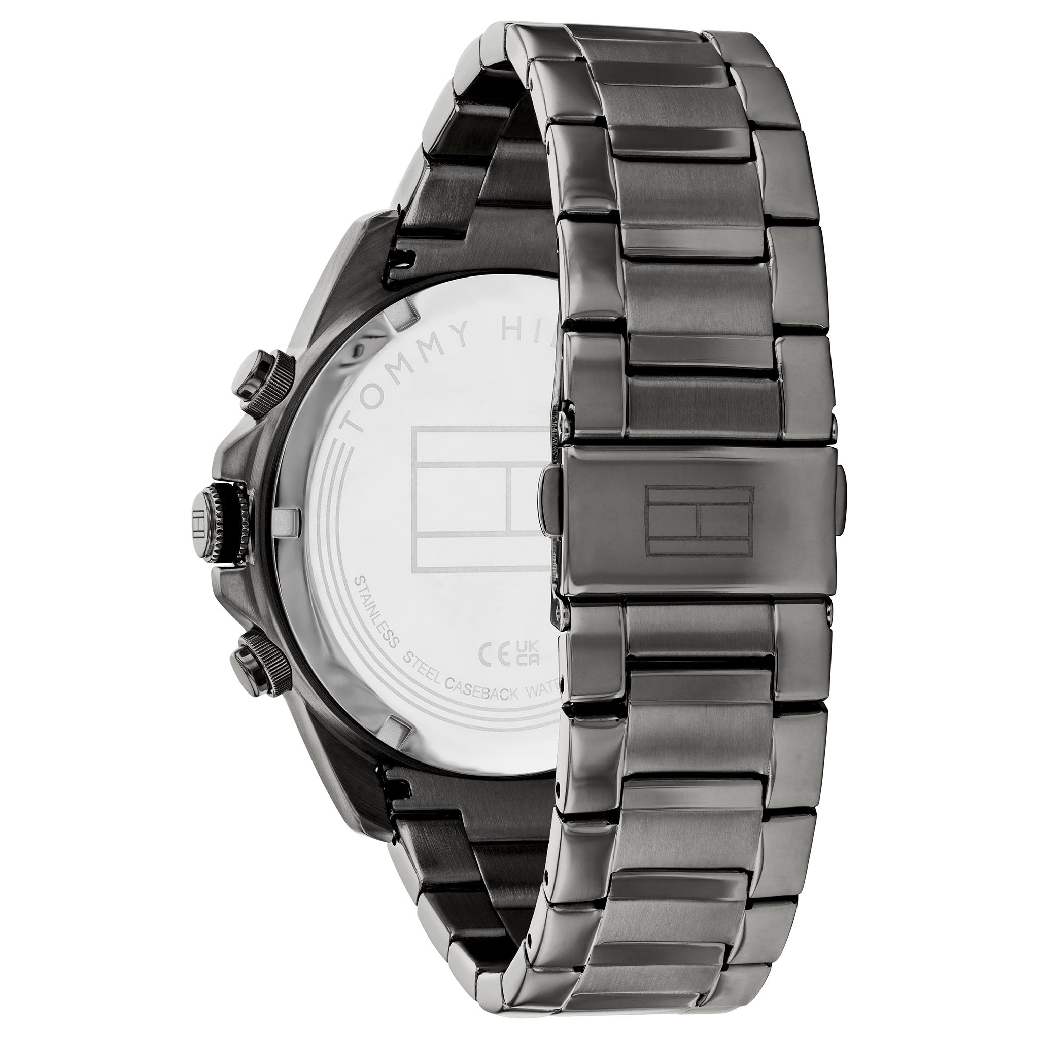 Tommy Hilfiger Grey Steel Dark Grey Dial Multi-function Men's Watch - 1792061