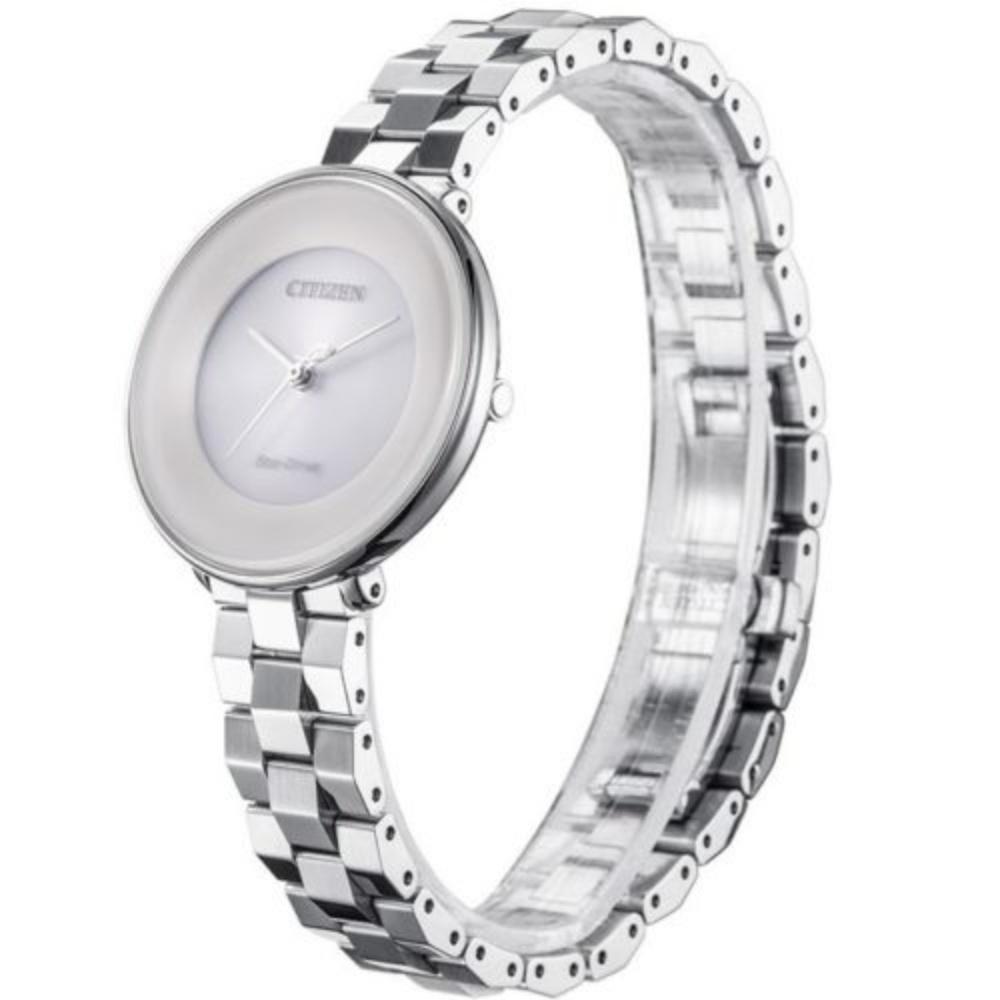 Citizen Silver Steel Eco-Drive Women's Watch - EM0600-87A