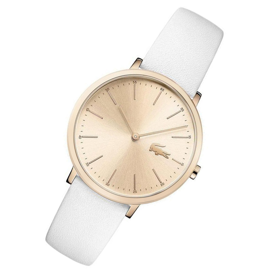 Lacoste Moon White Leather Ladies Watch - 2000949