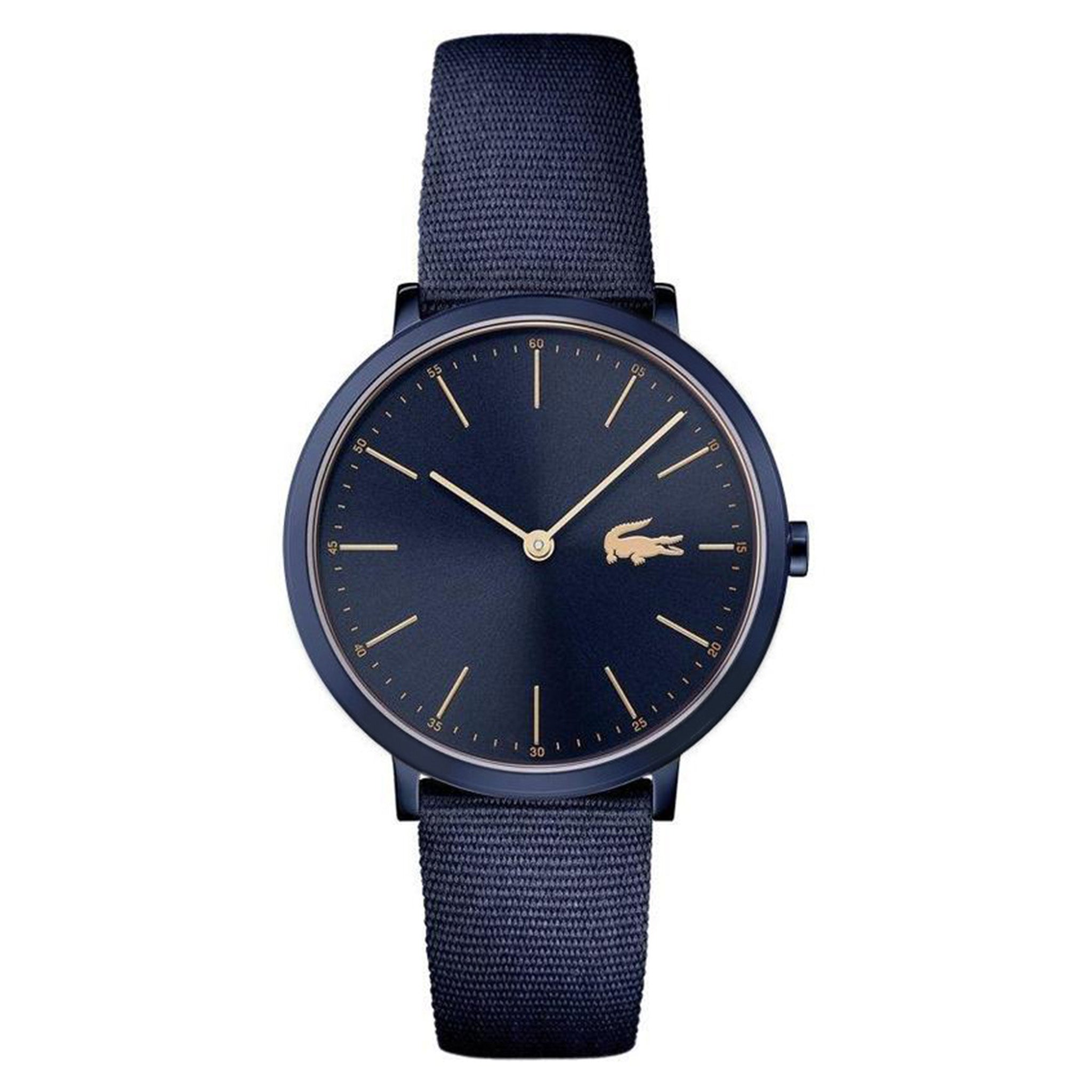 Lacoste The Moon Woven Navy Nylon Ladies Watch - 2000999