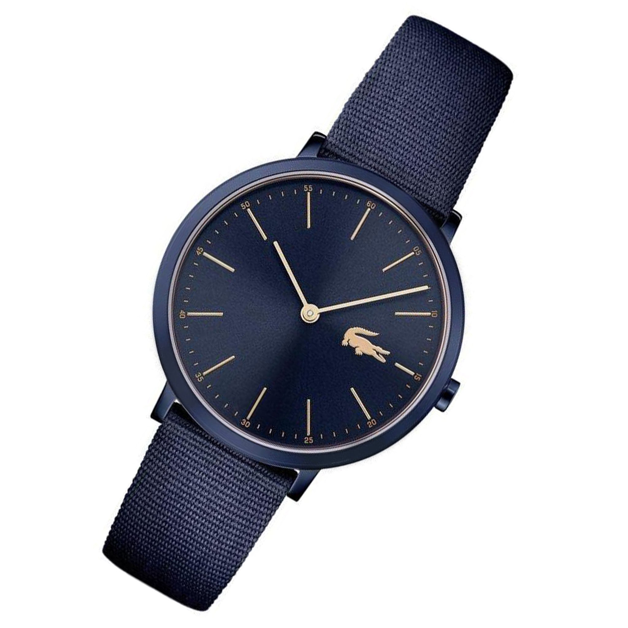 Lacoste The Moon Woven Navy Nylon Ladies Watch - 2000999
