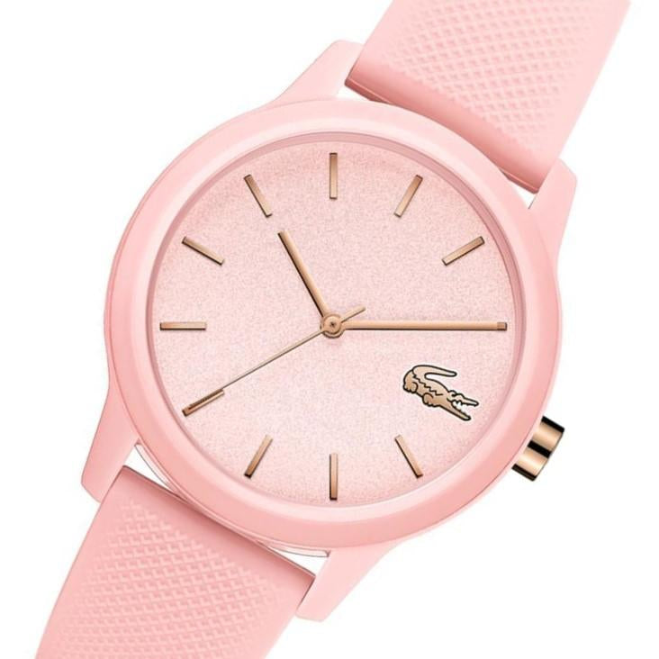 Lacoste The 12.12 Pink Silicone Women's Watch - 2001065