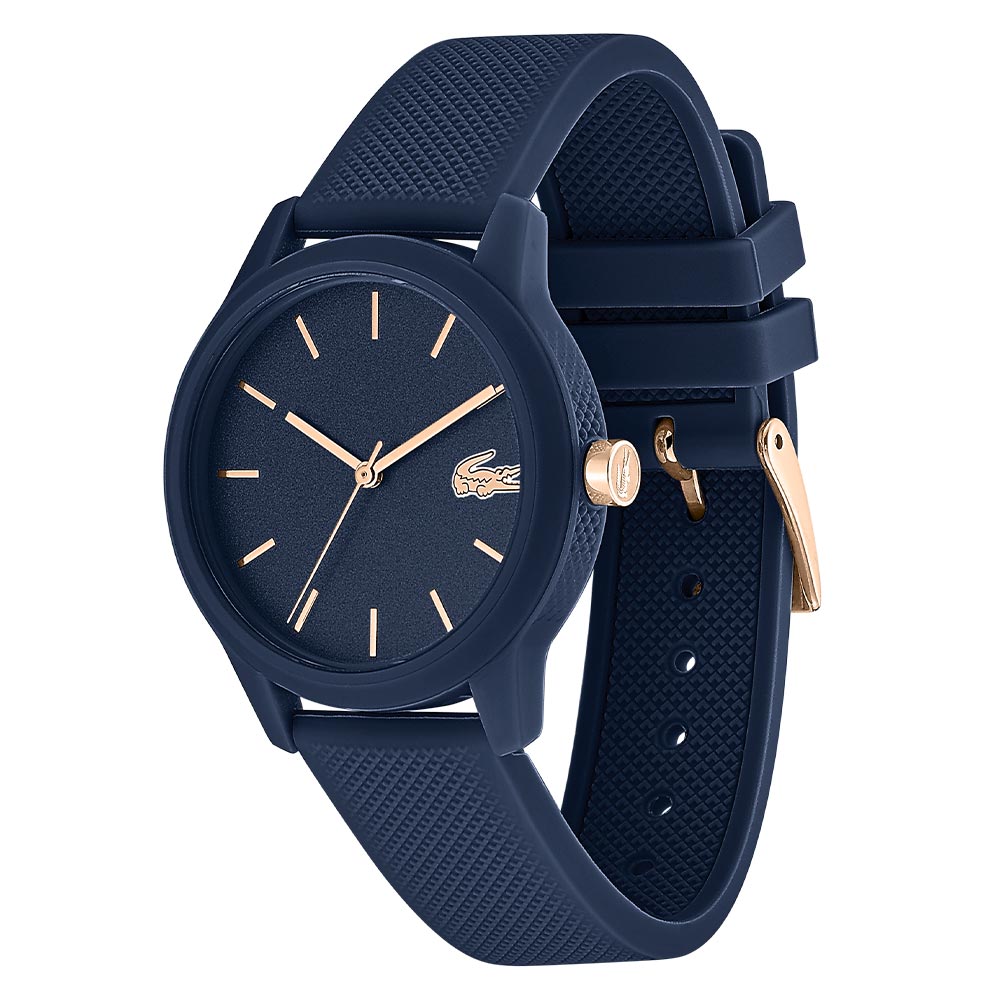 Lacoste 12.12 Ladies Blue Silicone Women's Watch - 2001067