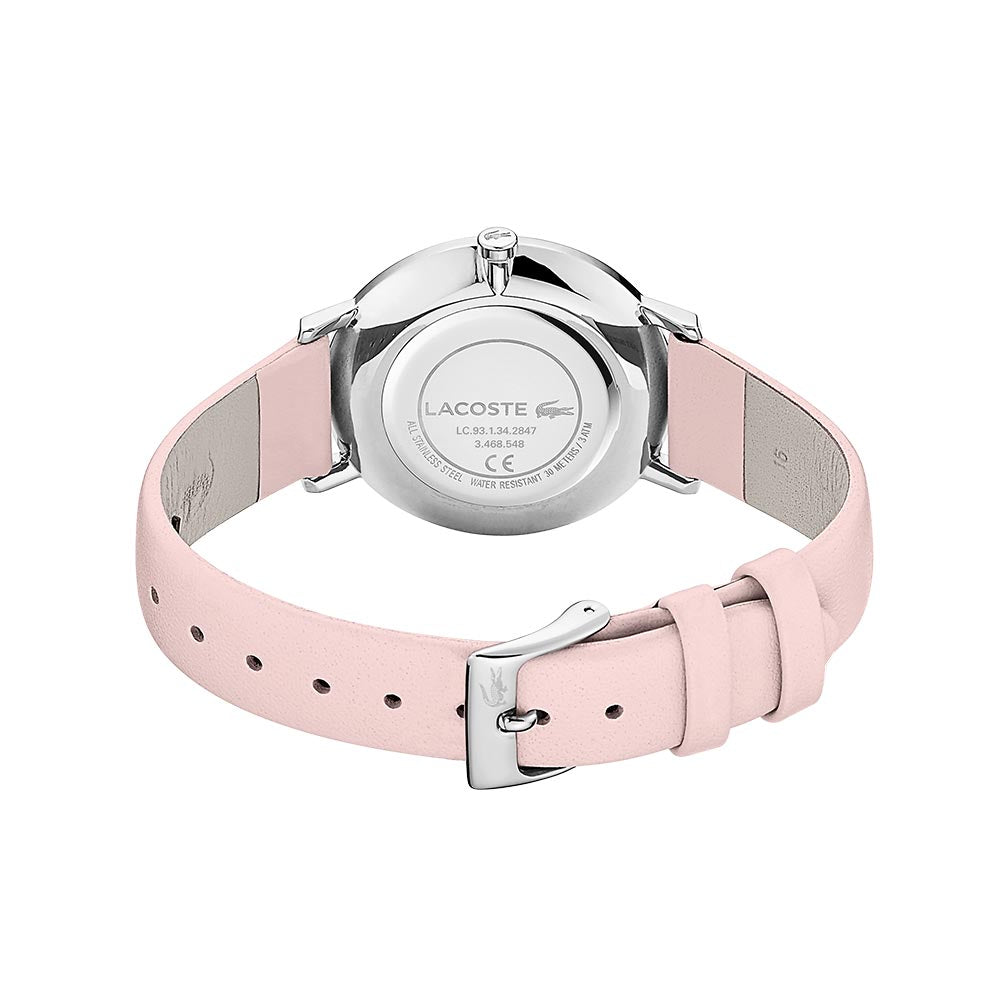 Lacoste Moon Pink Leather Women's Watch - 2001070