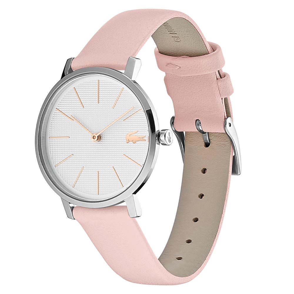 Lacoste Moon Pink Leather Women's Watch - 2001070