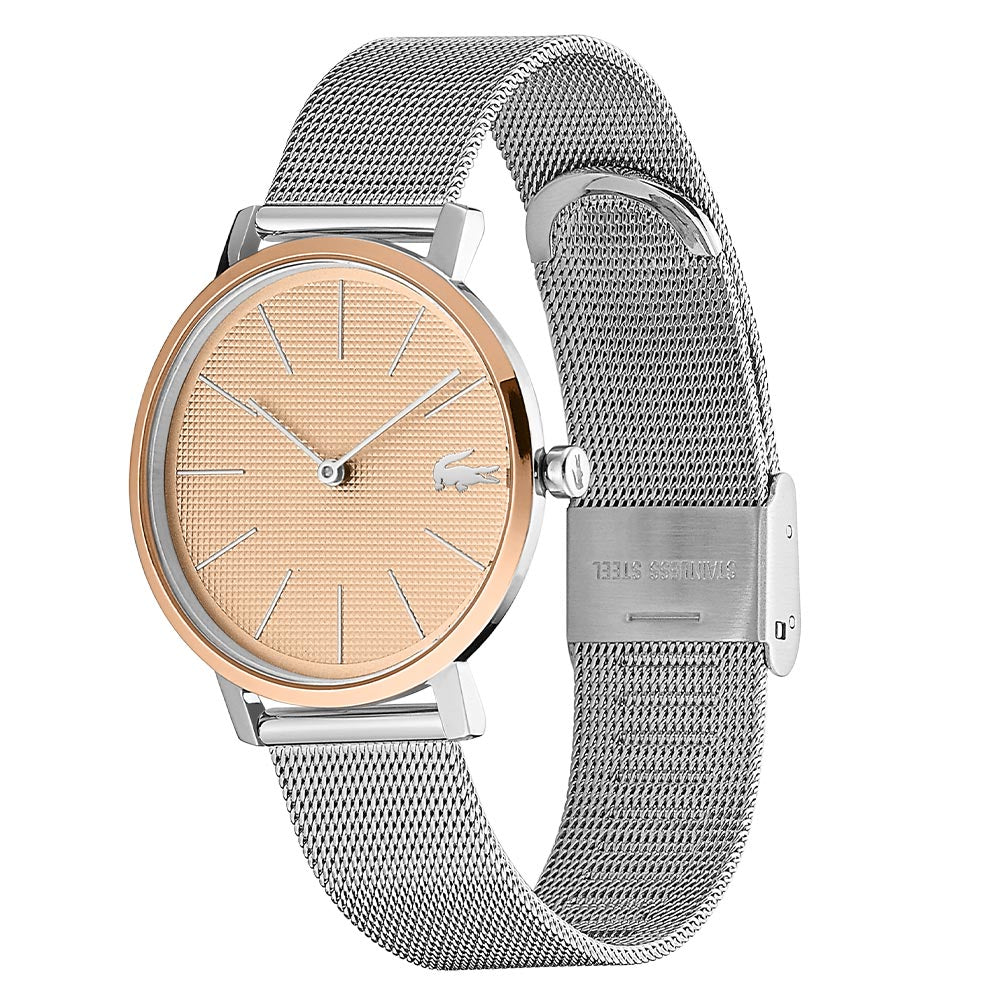 Lacoste Moon Silver Mesh Women's Watch - 2001072