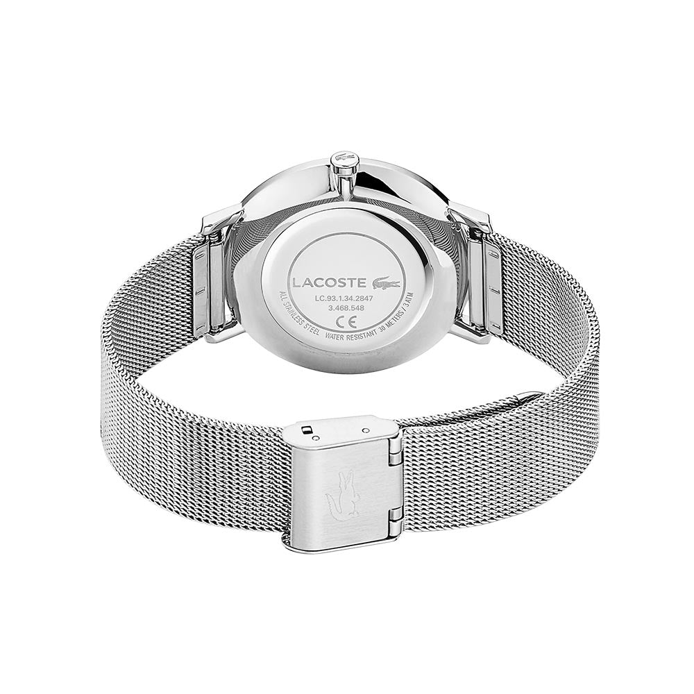 Lacoste Moon Silver Mesh Women's Watch - 2001072