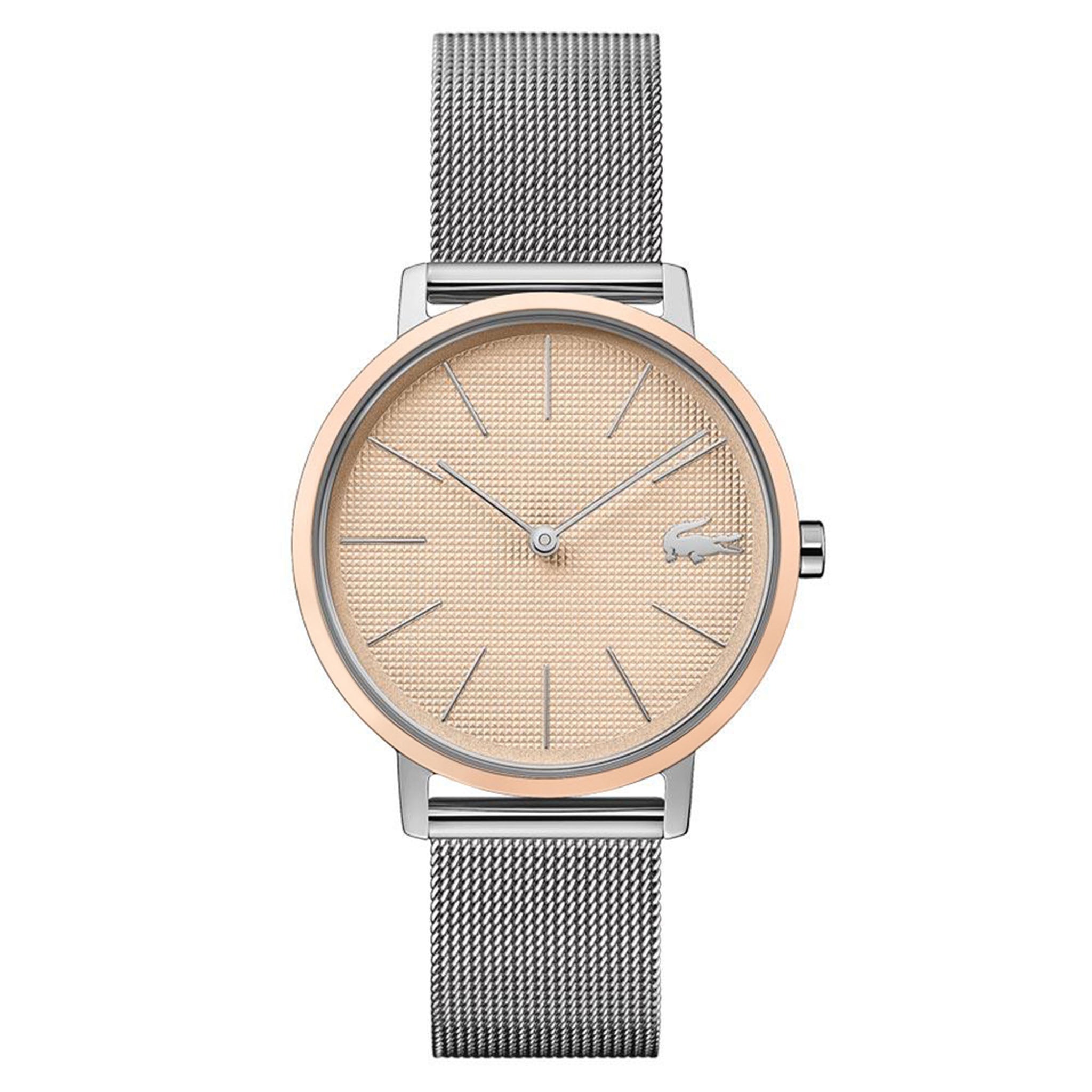 Lacoste Moon Silver Mesh Women's Watch - 2001072