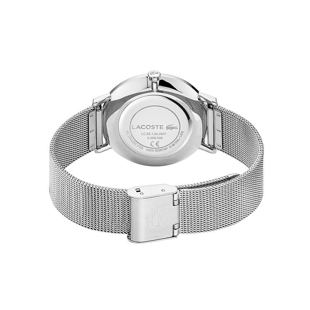 Lacoste Moon Silver Mesh Women's Watch - 2001078