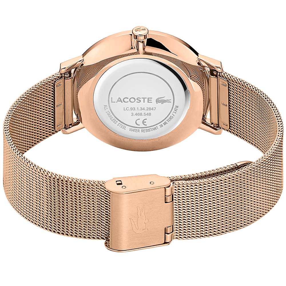 Lacoste Moon Rose Gold Steel Women's Watch - 2001080