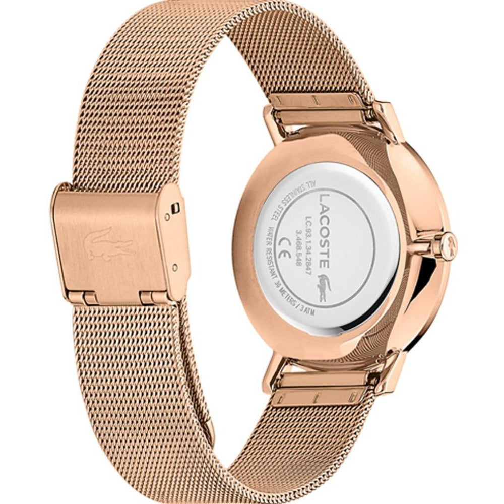 Lacoste Moon Rose Gold Steel Women's Watch - 2001080