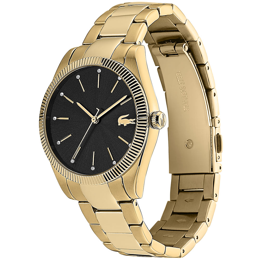 Lacoste Parisienne Gold Steel Ladies  Watch - 2001088