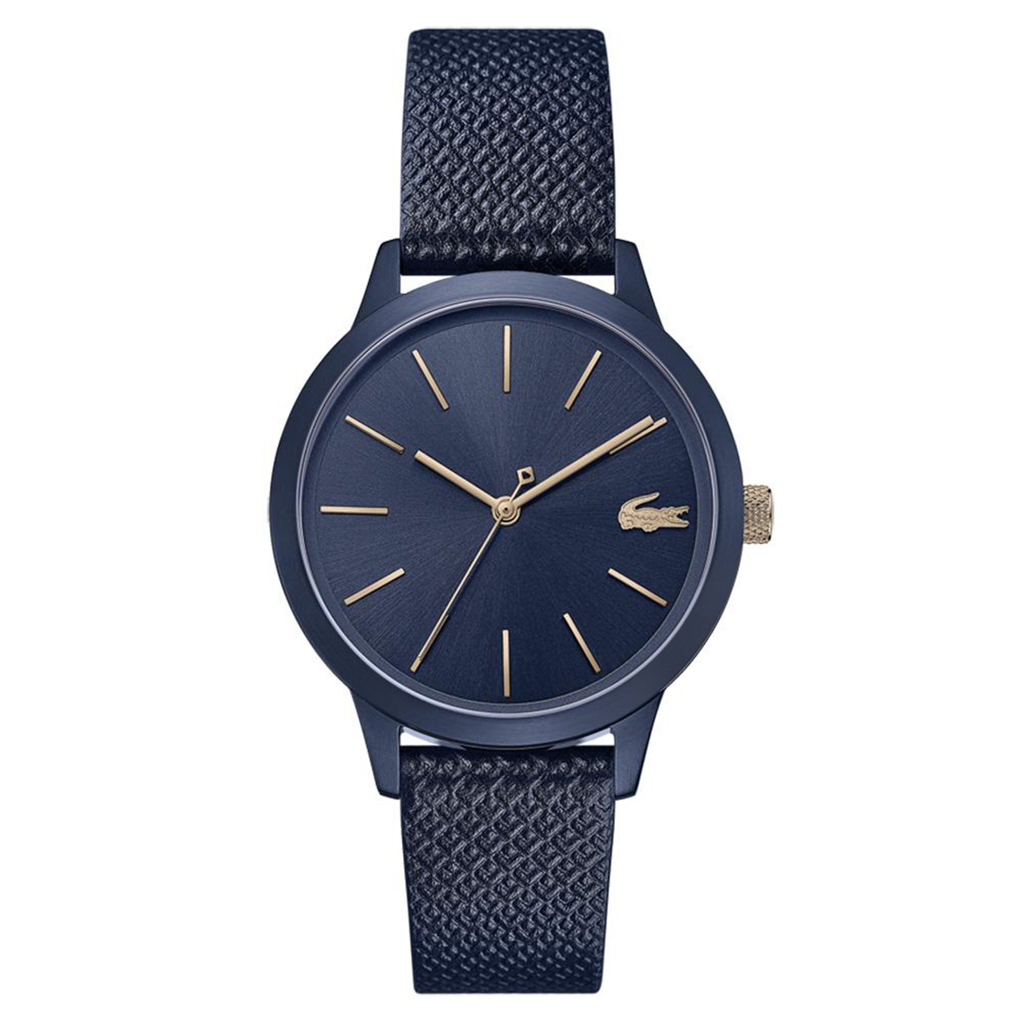 Lacoste black and blue watch best sale