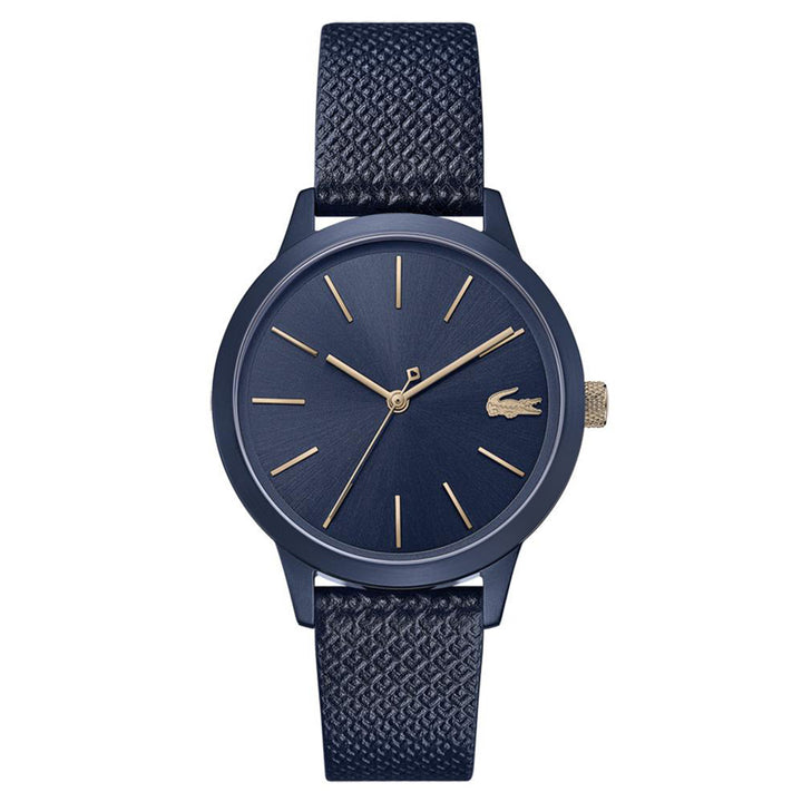 Lacoste Lacoste.12.12 Blue Leather Ladies Watch - 2001091