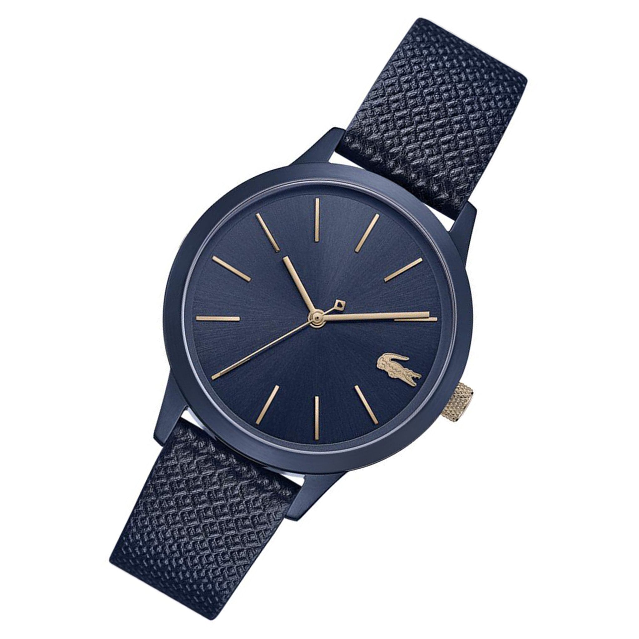 Lacoste Lacoste.12.12 Blue Leather Ladies Watch - 2001091