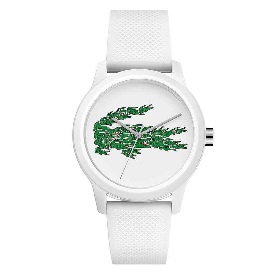  Lacoste.12.12 White Silicone Ladies Watch - 2001097