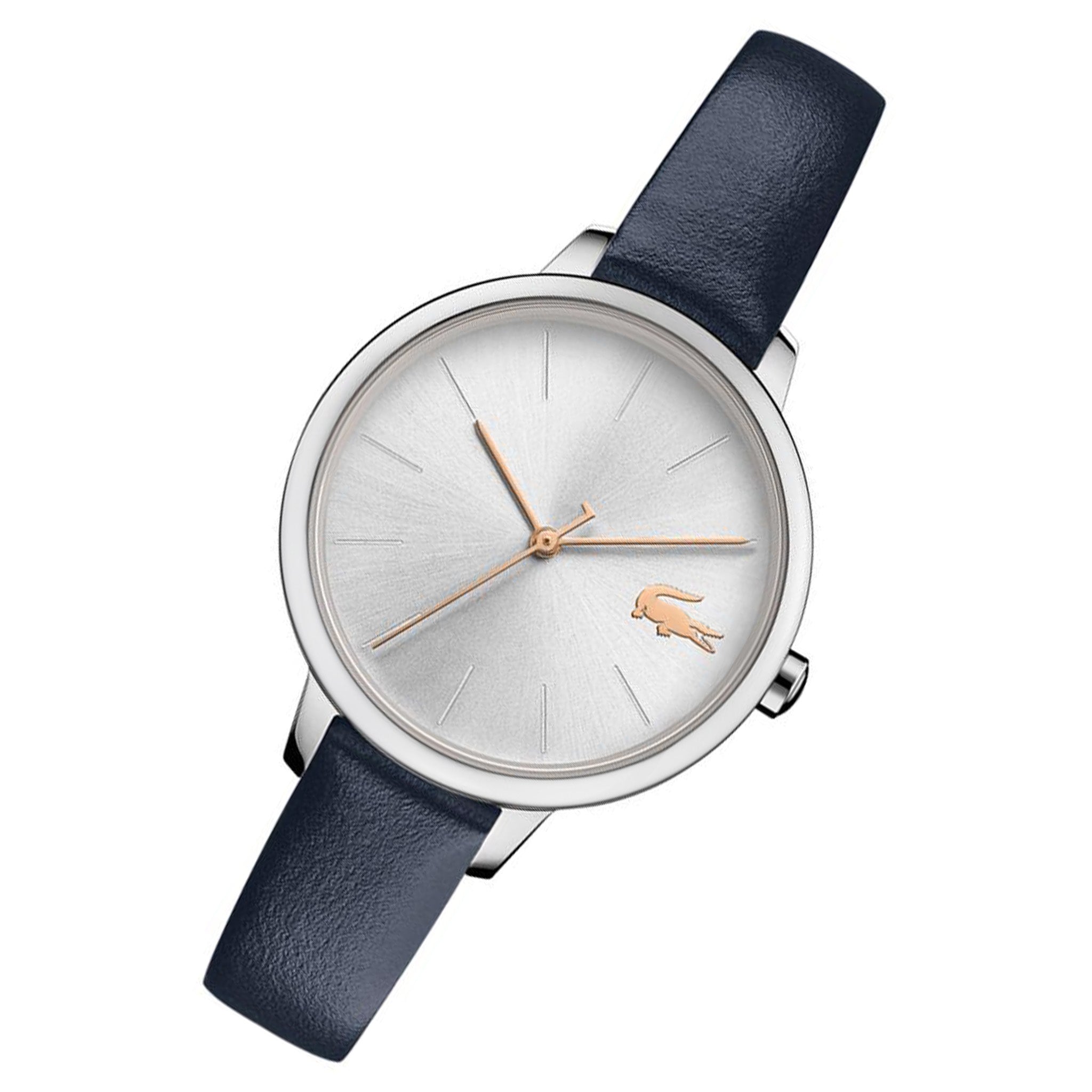 Lacoste Cannes Blue Leather Women's Watch - 2001100