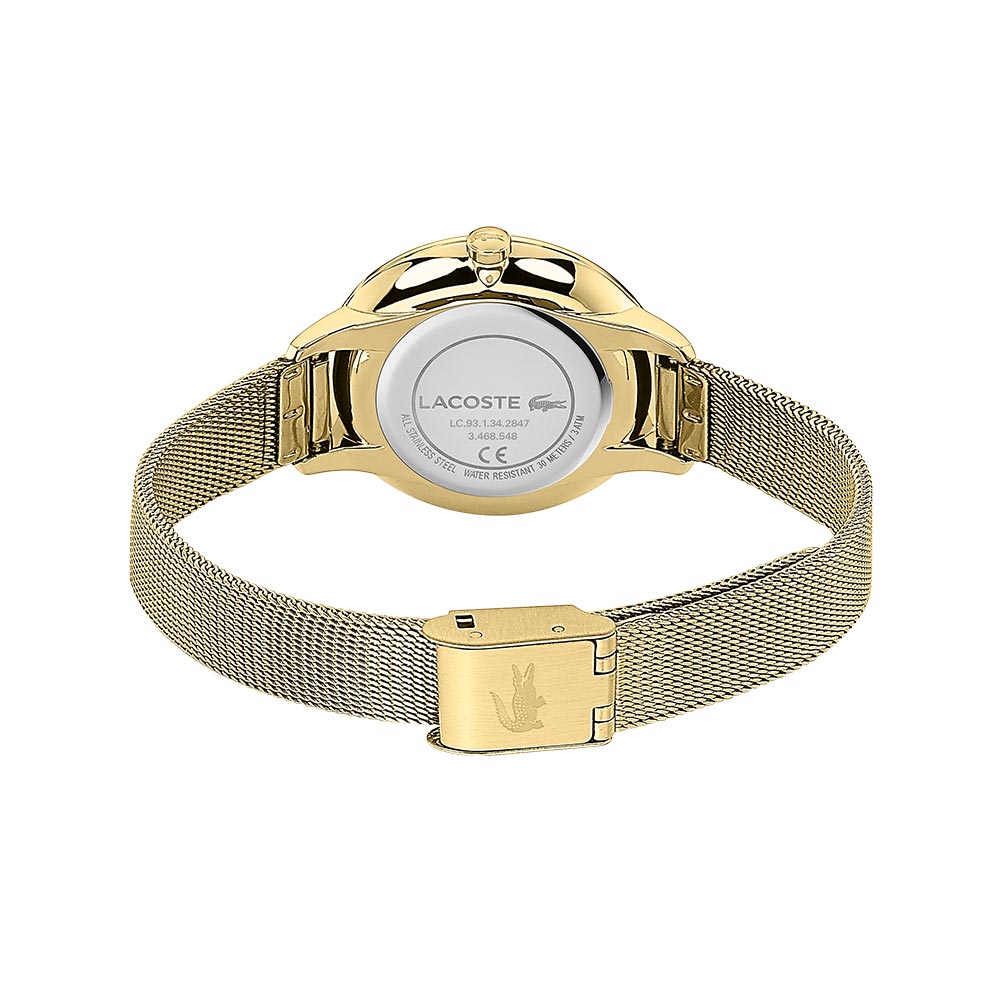 Lacoste Cannes Gold Mesh Women's Watch - 2001102