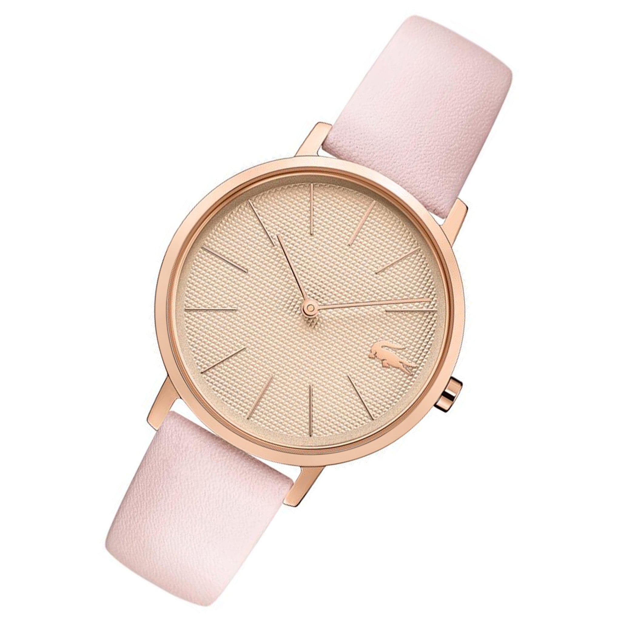 Lacoste Moon Pink Leather Women's Watch - 2001113