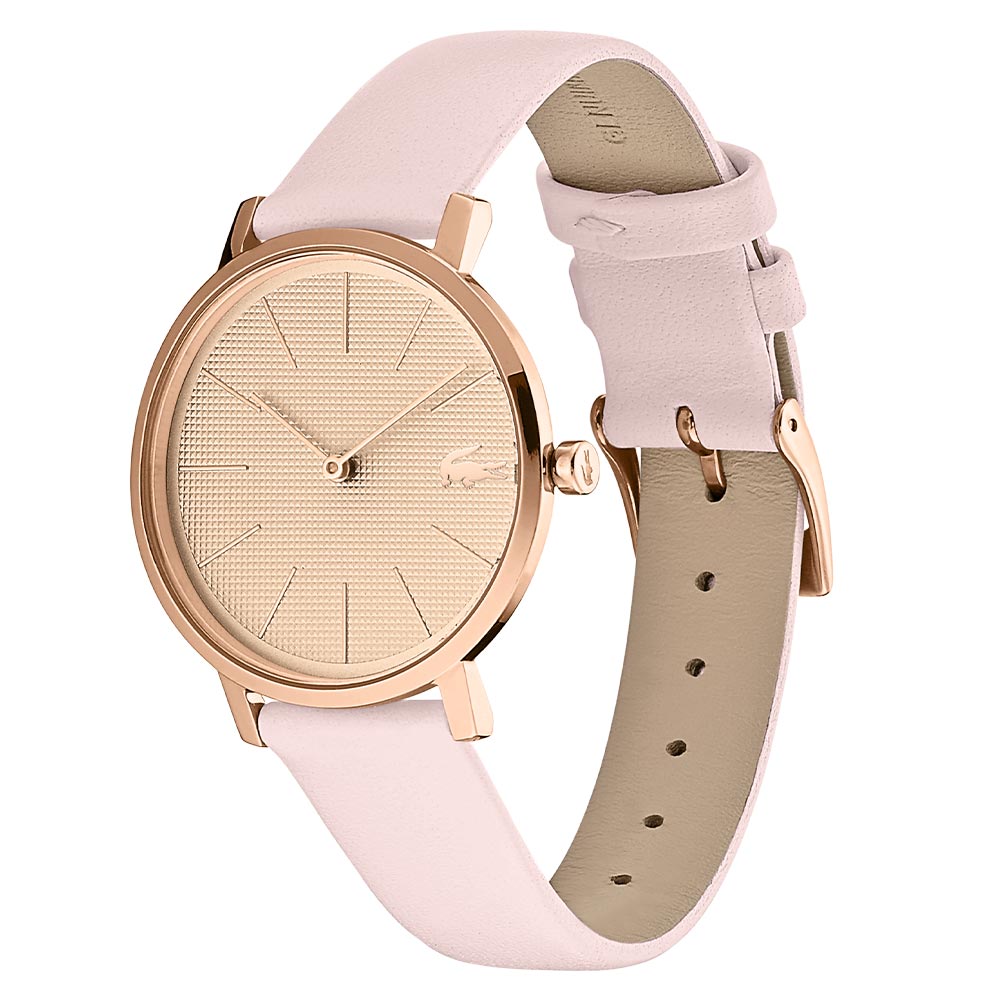 Lacoste Moon Pink Leather Women's Watch - 2001113