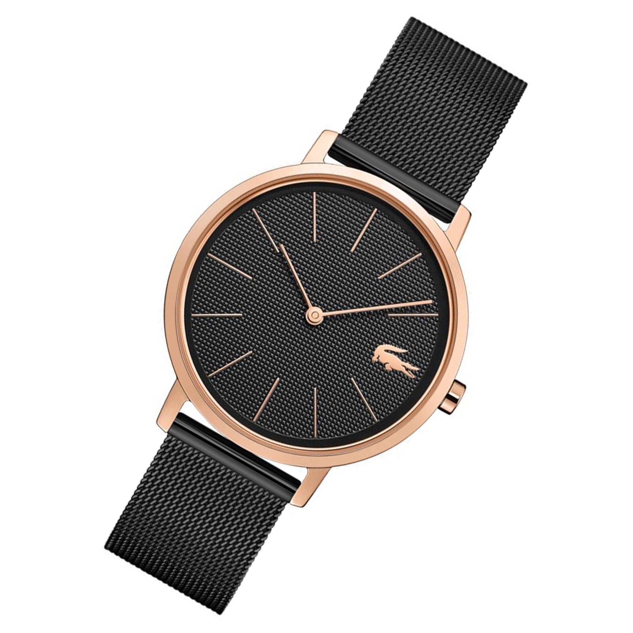 Lacoste Moon Black Mesh Women's Watch - 2001115