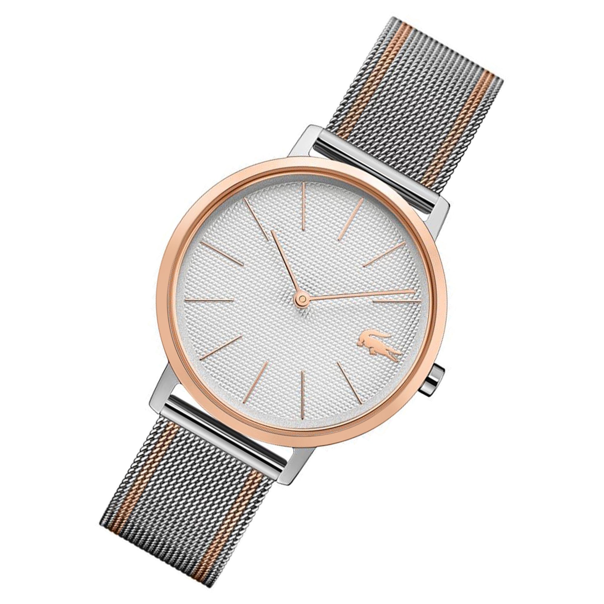 Lacoste Moon Two-Tone Meshl Women's Watch - 2001116