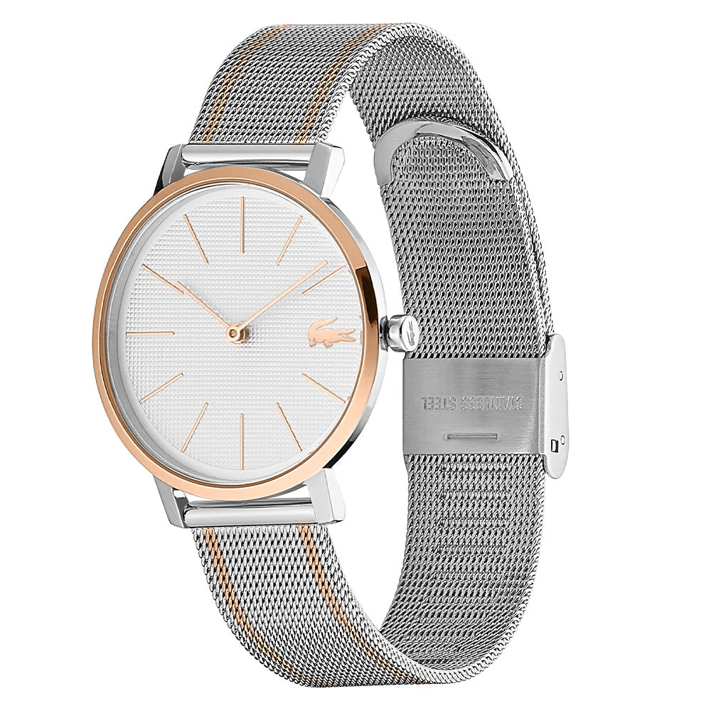 Lacoste Moon Two-Tone Meshl Women's Watch - 2001116