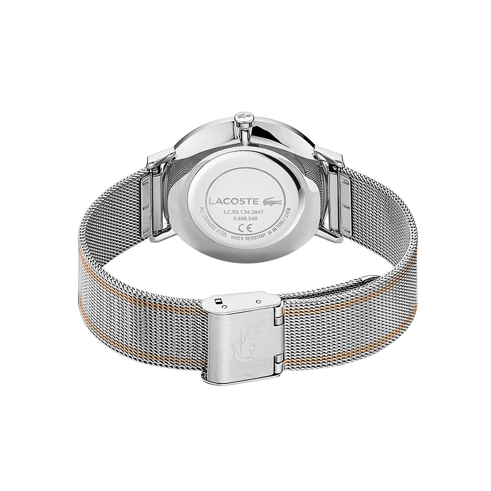 Lacoste Moon Two-Tone Meshl Women's Watch - 2001116