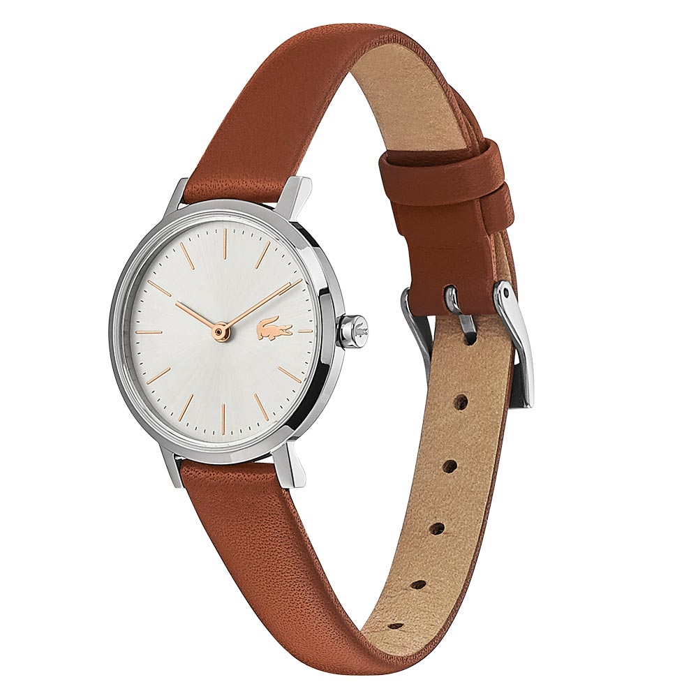 Lacoste Moon Brown Leather Women's Watch - 2001118