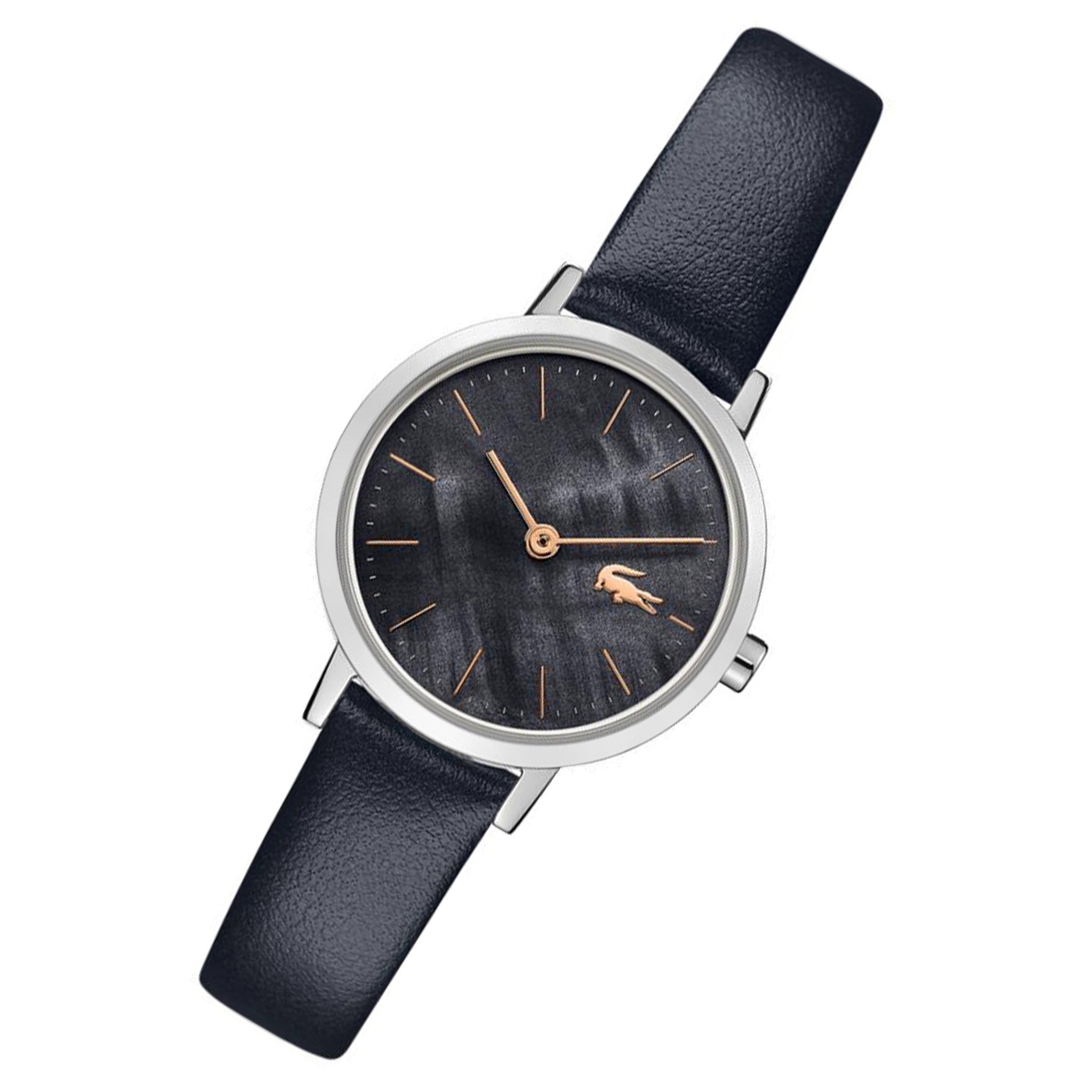 Lacoste Moon Navy Leather Women's Watch - 2001122