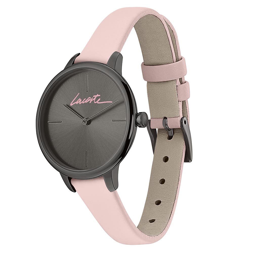 Lacoste Cannes Pink Leather Women's Watch - 2001125