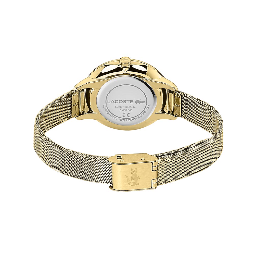 Lacoste Cannes Gold Mesh Women's Watch - 2001128